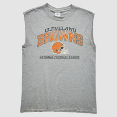 Cleveland Browns 2000s Tank Heather Gray Vintage - Fanatics
