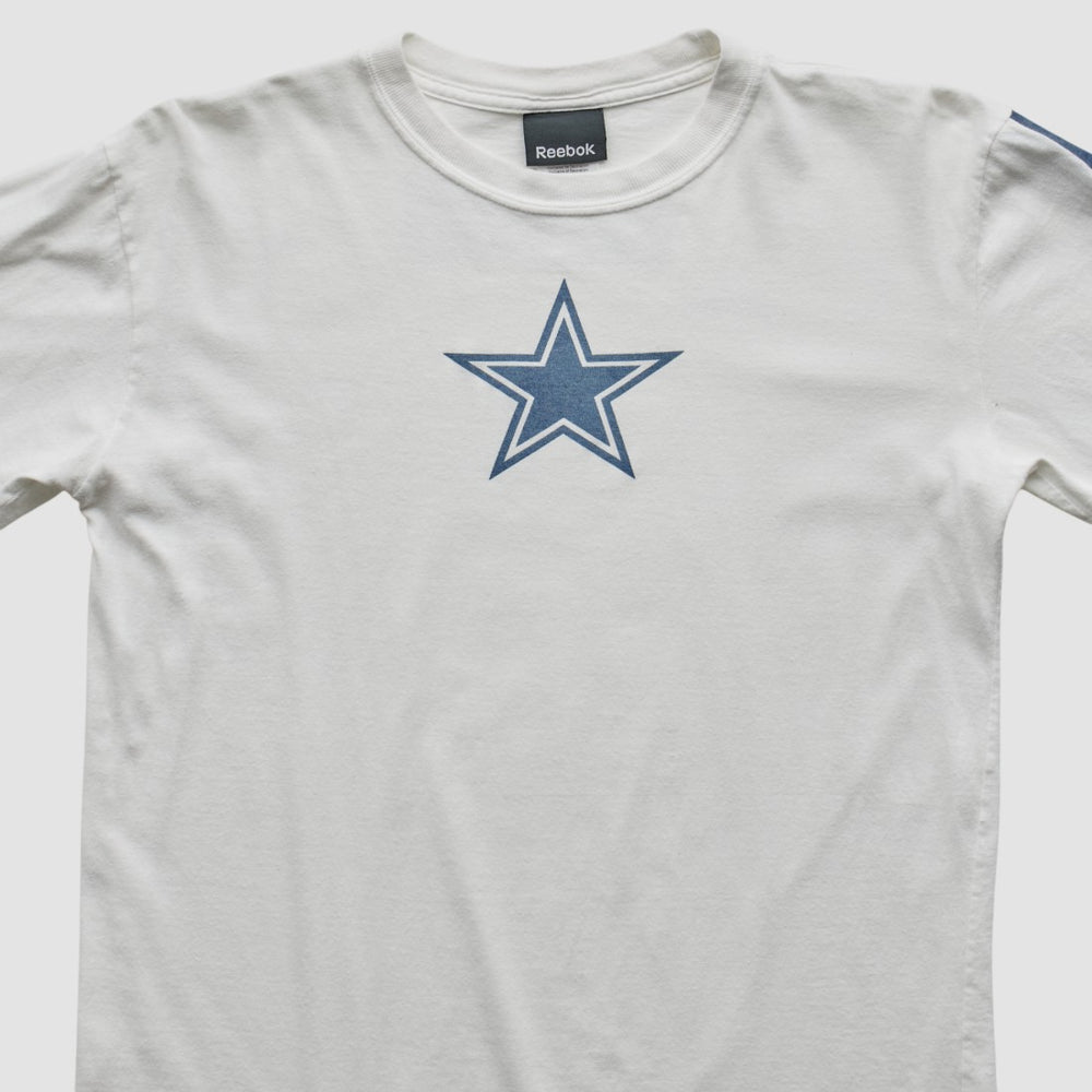 Dallas Cowboys Reebok 2010s Long Sleeve T-Shirt White Vintage - Fanatics