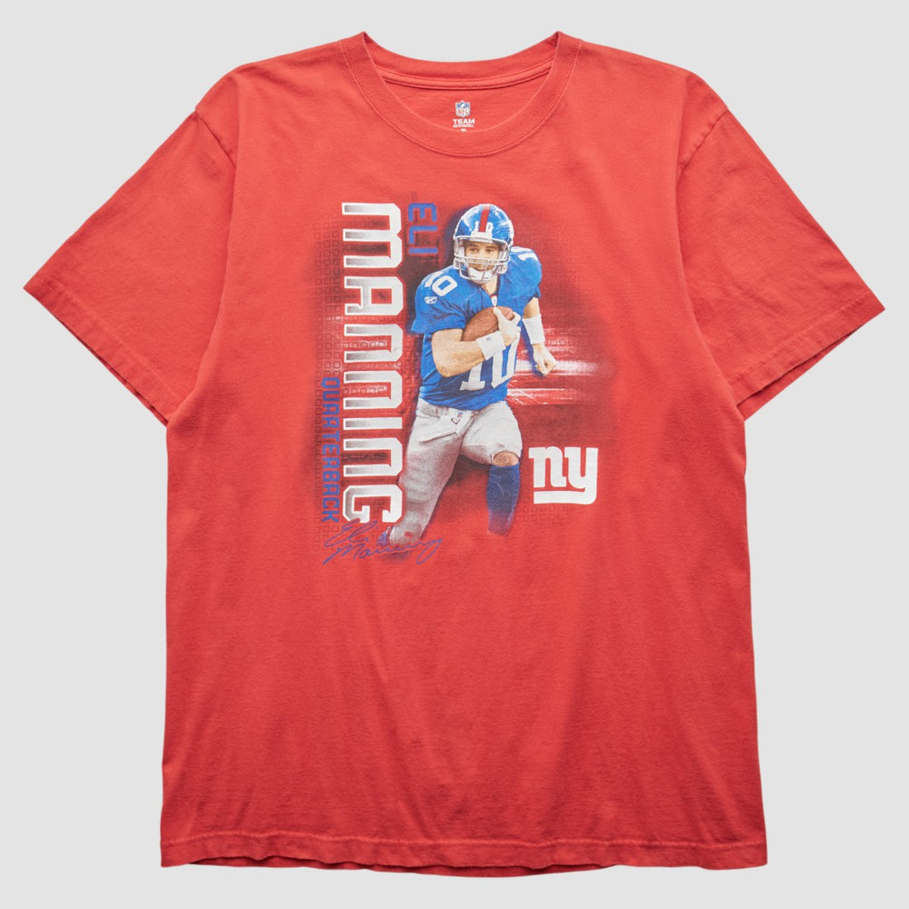 New York Giants NFL 2010s T-Shirt Red Vintage - Fanatics