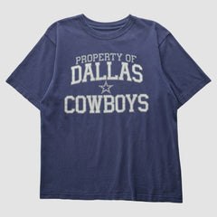 Dallas Cowboys 2000s T-Shirt Navy Vintage - Fanatics