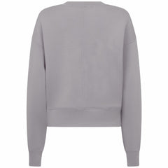 Winnipeg Jets - Levelwear Women's Slate & Snow Sponge Tri-Blend Sweatshirt Gray