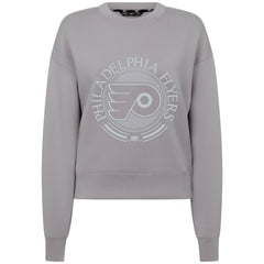 Philadelphia Flyers - Levelwear Women's Slate & Snow Sponge Tri-Blend Sweatshirt Gray