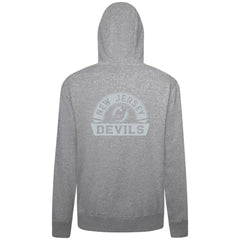 New Jersey Devils - Levelwear Podium Chenille Logo Full-Zip Hoodie Gray