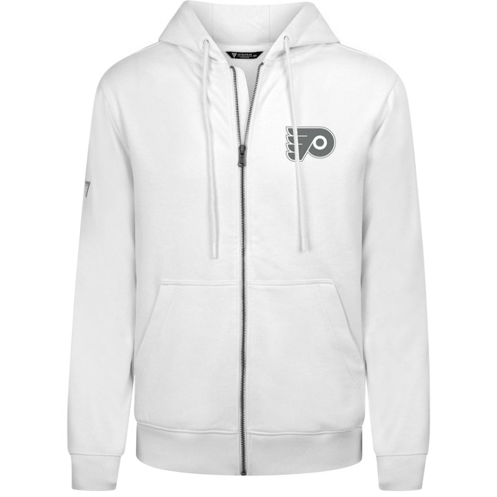 Philadelphia Flyers - Levelwear Podium Chenille Logo Full-Zip Hoodie White