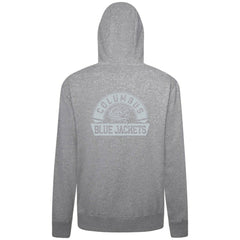 Columbus Blue Jackets - Levelwear Podium Chenille Logo Full-Zip Hoodie Gray