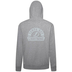 Tampa Bay Lightning - Levelwear Podium Chenille Logo Full-Zip Hoodie Gray