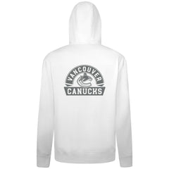 Vancouver Canucks - Levelwear Podium Chenille Logo Full-Zip Hoodie White