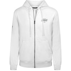 Los Angeles Kings - Levelwear Podium Banner Arch Full-Zip Hoodie White
