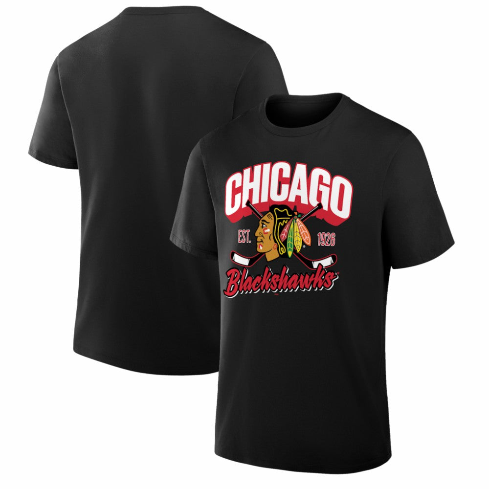 Chicago Blackhawks Fanatics Legacy T-Shirt Black