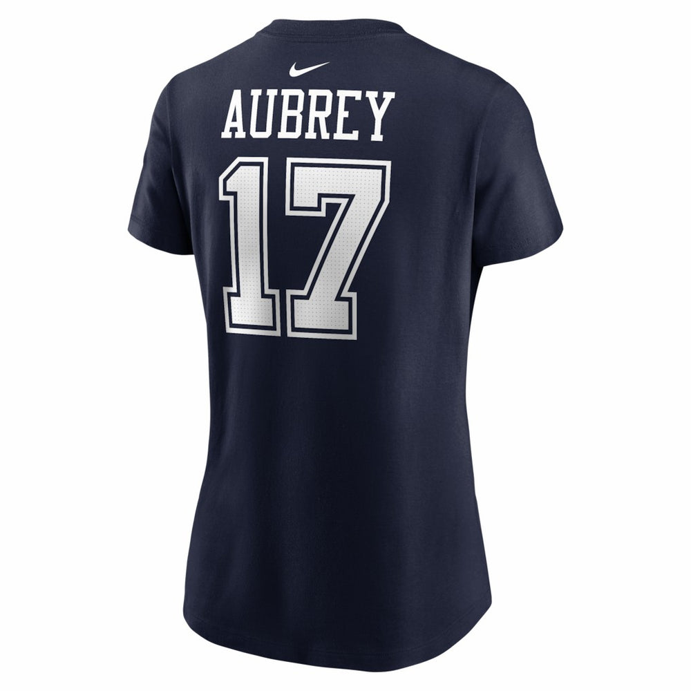 Brandon Aubrey Dallas Cowboys Women's Player Name & Number T-Shirt Navy - Nike