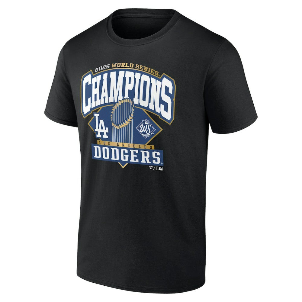 Los Angeles Dodgers 2025 World Series Champions Custom Name & Number T-Shirt Lifestyle