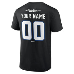 Los Angeles Dodgers 2025 World Series Champions Custom Name & Number T-Shirt Lifestyle