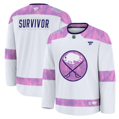 Buffalo Sabres - Fanatics Hockey Fights Cancer Survivor Practice Jersey White