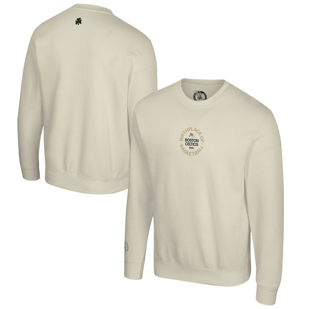 NBA - Boston Celtics Stadium Essentials Unisex '46 Reserve Fleece Sweatshirt - Cream