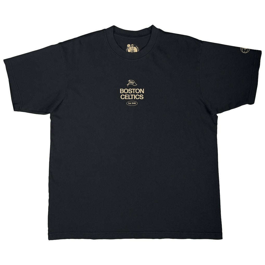 NBA - Boston Celtics Stadium Essentials Unisex '46 Reserve Urban T-Shirt - Black