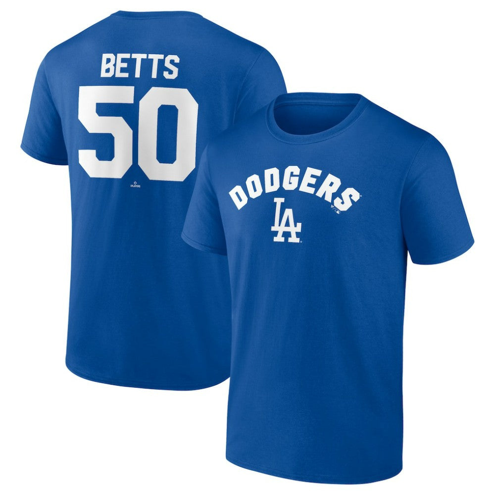 Mookie Betts Los Angeles Dodgers Winning Streak Name & Number T-Shirt for sale