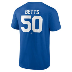 Mookie Betts Los Angeles Dodgers Winning Streak Name & Number T-Shirt for sale