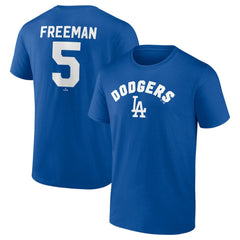 Freddie Freeman Los Angeles Dodgers Winning Streak Name & Number T-Shirt Clearance