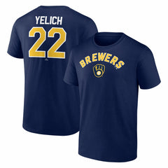 Christian Yelich Milwaukee Brewers Winning Streak Name & Number T-Shirt Clearance