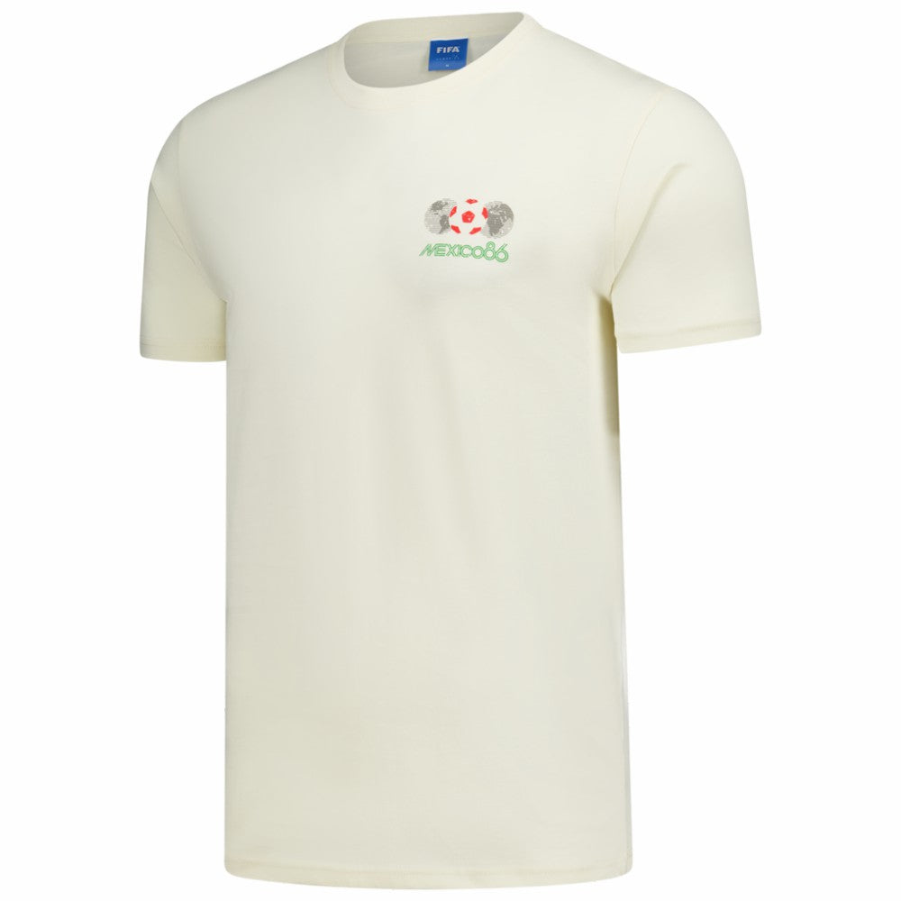 Mexico National Team Peace Collective Unisex FIFA World Cup Mexico 1986 Heavyweight T-Shirts - Cream