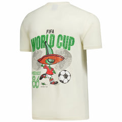 Mexico National Team Peace Collective Unisex FIFA World Cup Mexico 1986 Heavyweight T-Shirts - Cream