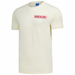 Barcelona Peace Collective Unisex Champion T-Shirts - Cream