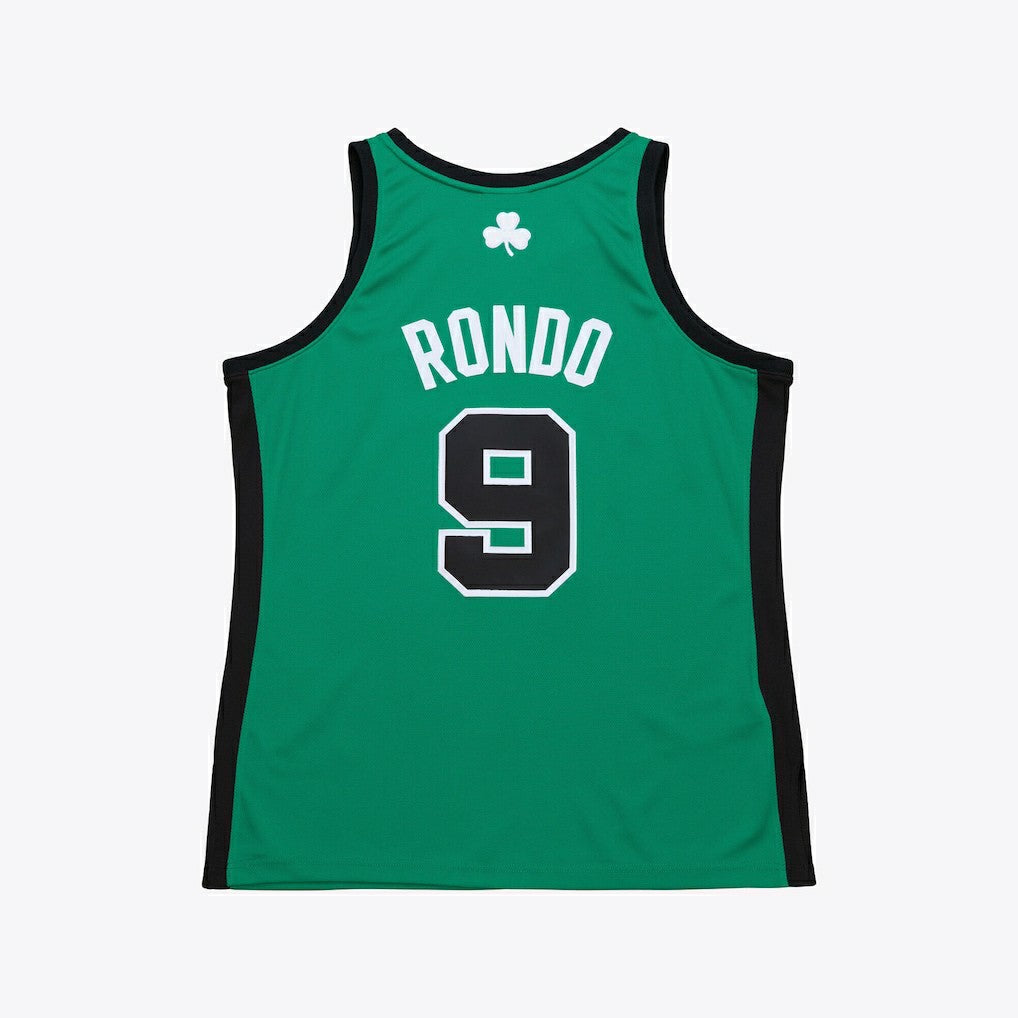 Mitchell & Ness - Rajon Rondo Boston Celtics 2007-08 Hardwood Classics Authentic Jersey - Kelly Green