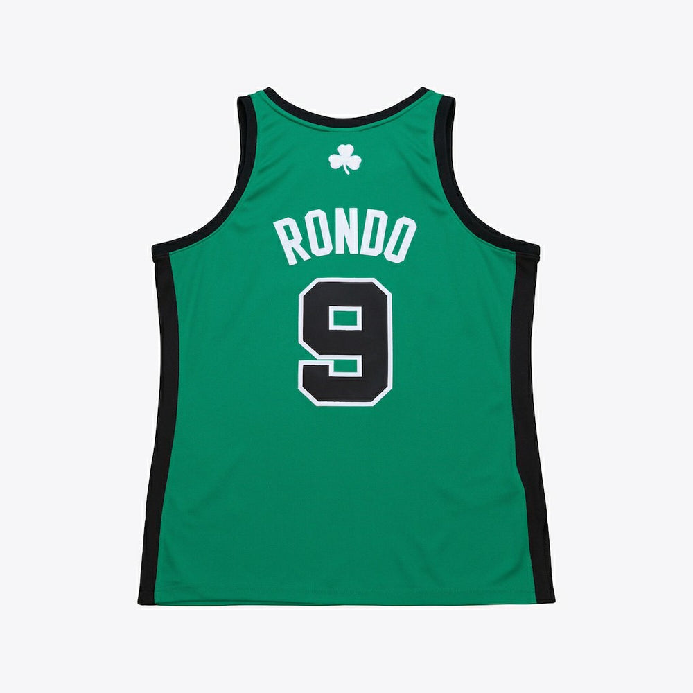 Mitchell & Ness - Rajon Rondo Boston Celtics 2007-08 Hardwood Classics Authentic Jersey - Kelly Green