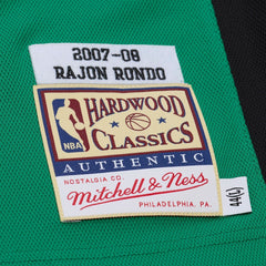 Mitchell & Ness - Rajon Rondo Boston Celtics 2007-08 Hardwood Classics Authentic Jersey - Kelly Green
