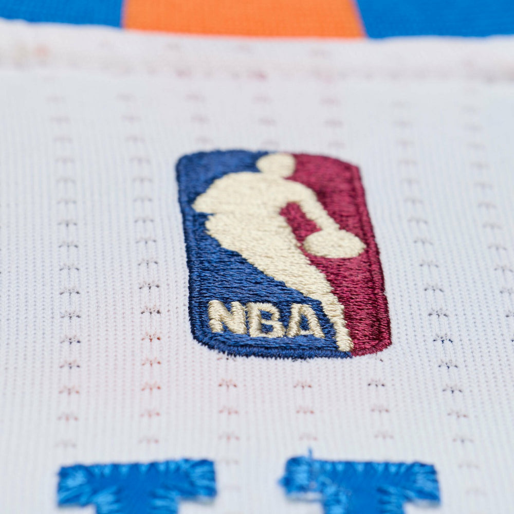 Mitchell & Ness - Carmelo Anthony New York Knicks 2015-16 Hardwood Classics Authentic Jersey - White