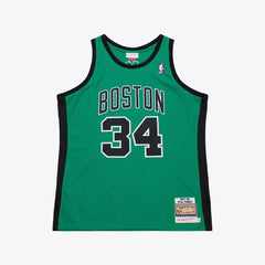 Mitchell & Ness - Paul Pierce Boston Celtics 2007-08 Hardwood Classics Authentic Jersey - Kelly Green