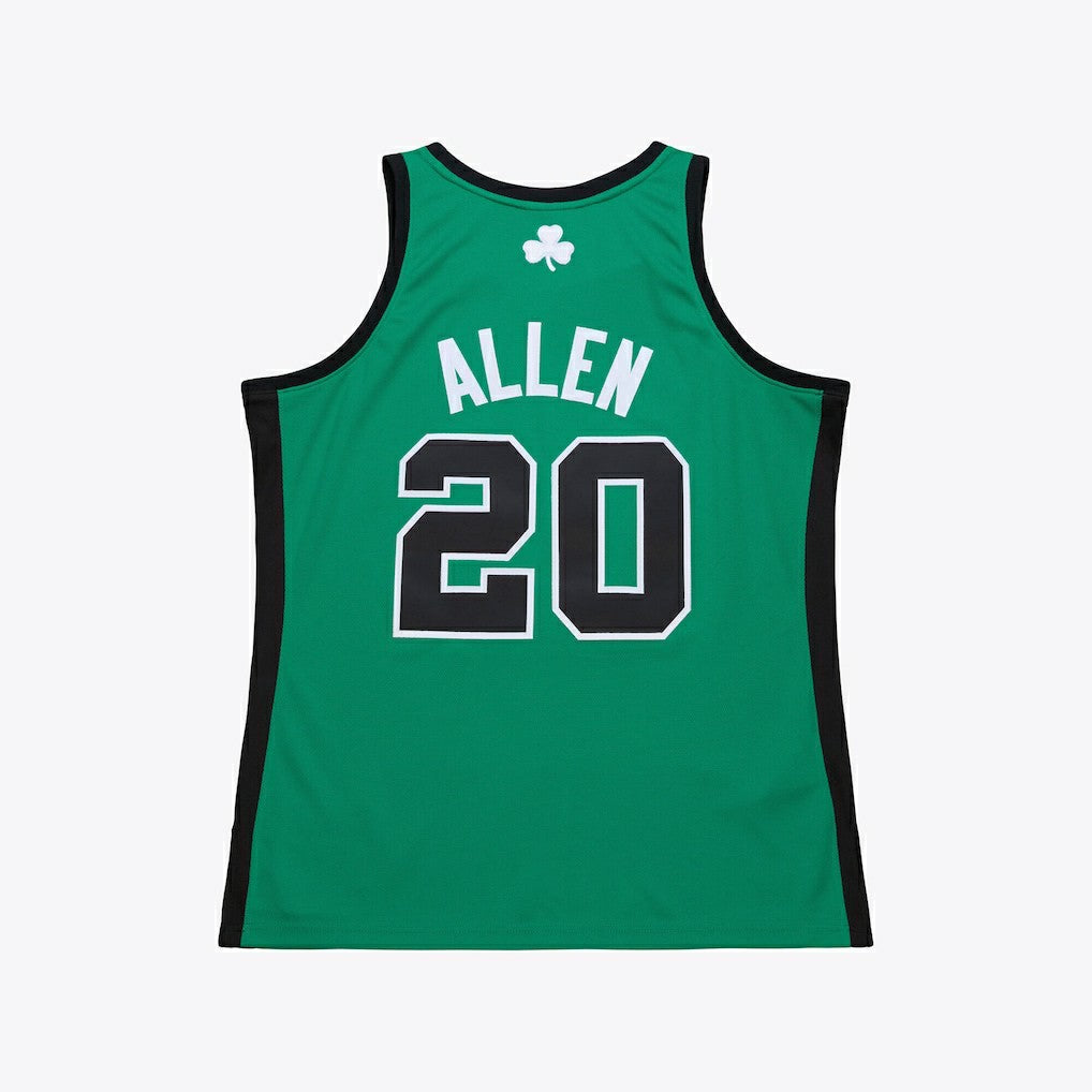 Mitchell & Ness - Ray Allen Boston Celtics 2007-08 Hardwood Classics Authentic Jersey - Kelly Green