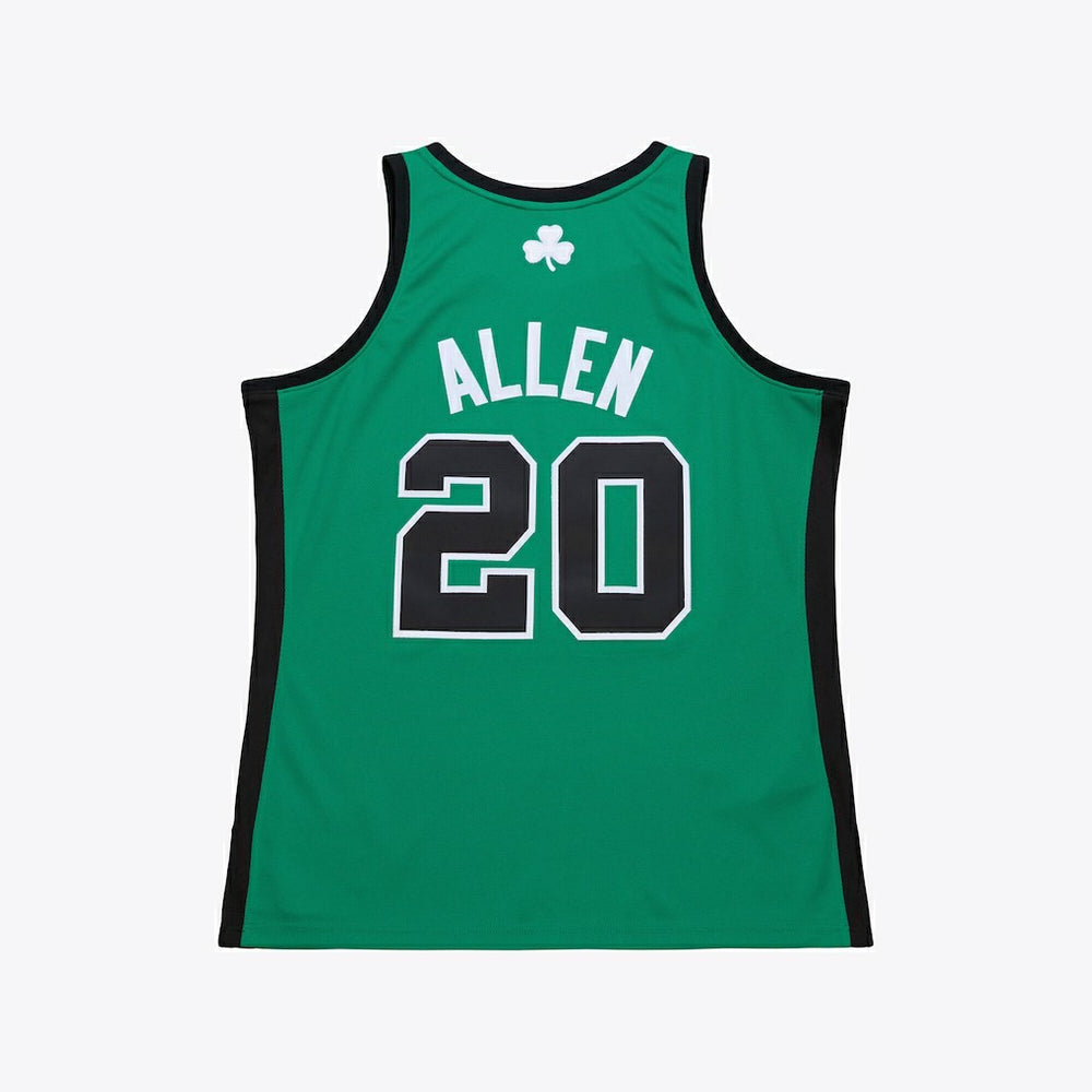 Mitchell & Ness - Ray Allen Boston Celtics 2007-08 Hardwood Classics Authentic Jersey - Kelly Green