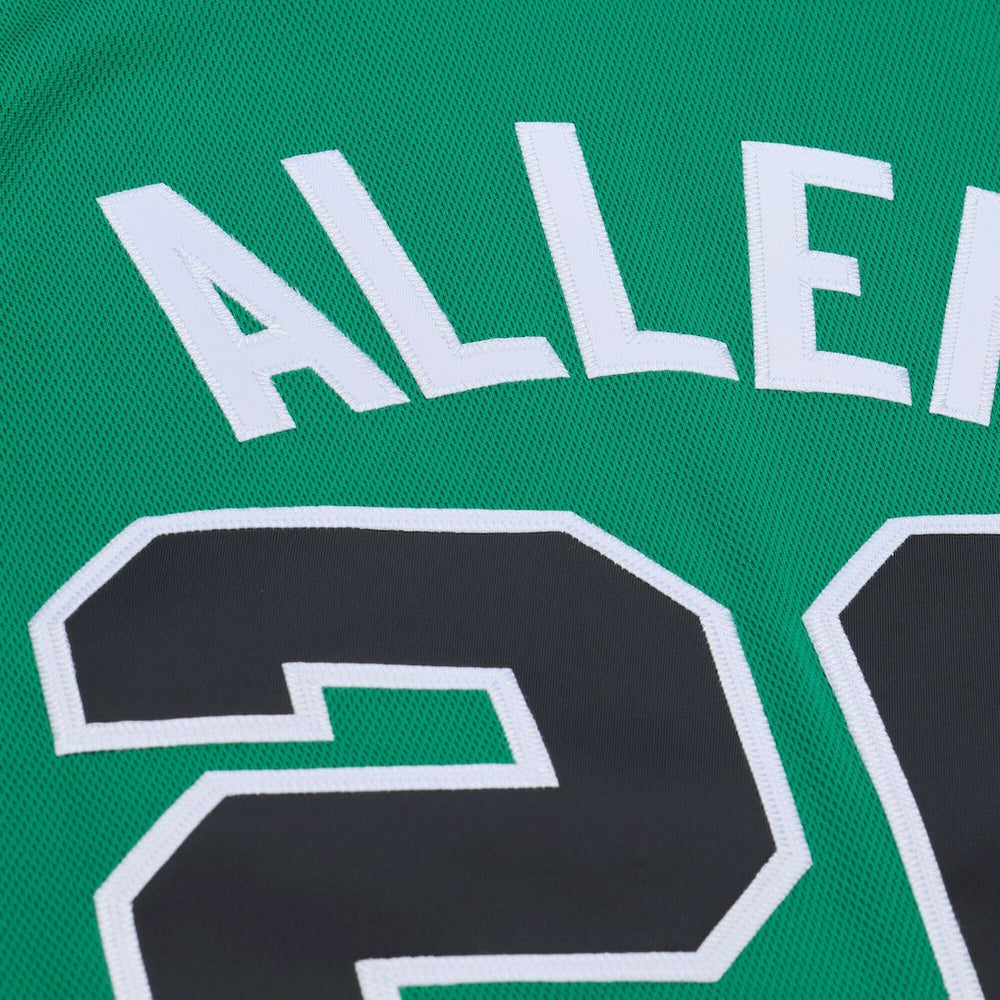 Mitchell & Ness - Ray Allen Boston Celtics 2007-08 Hardwood Classics Authentic Jersey - Kelly Green