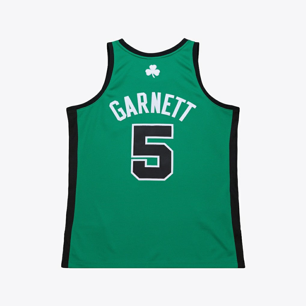Mitchell & Ness - Kevin Garnett Boston Celtics 2007-08 Hardwood Classics Authentic Jersey - Kelly Green