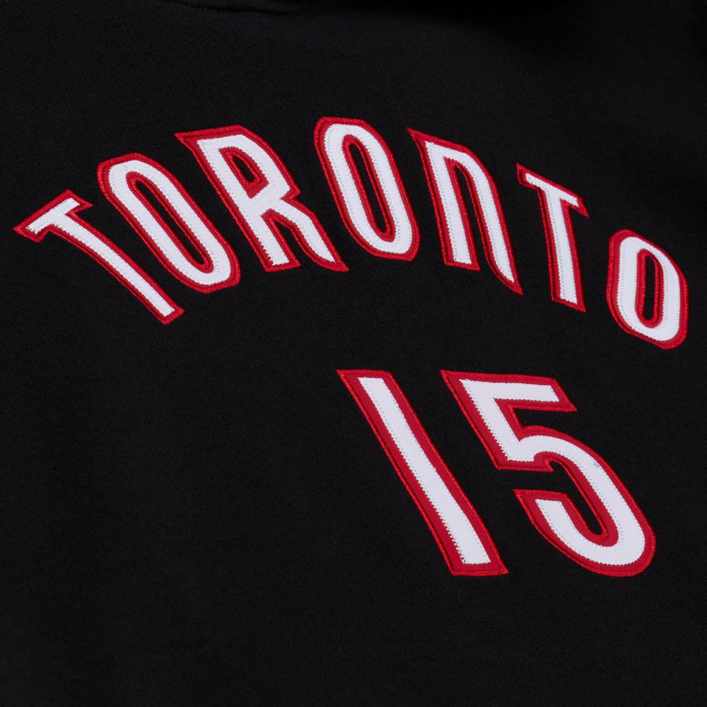 Mitchell & Ness - Vince Carter Toronto Raptors Name & Number Hoodie - Black