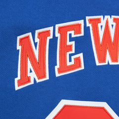 Mitchell & Ness - Patrick Ewing New York Knicks Name & Number Hoodie - Blue