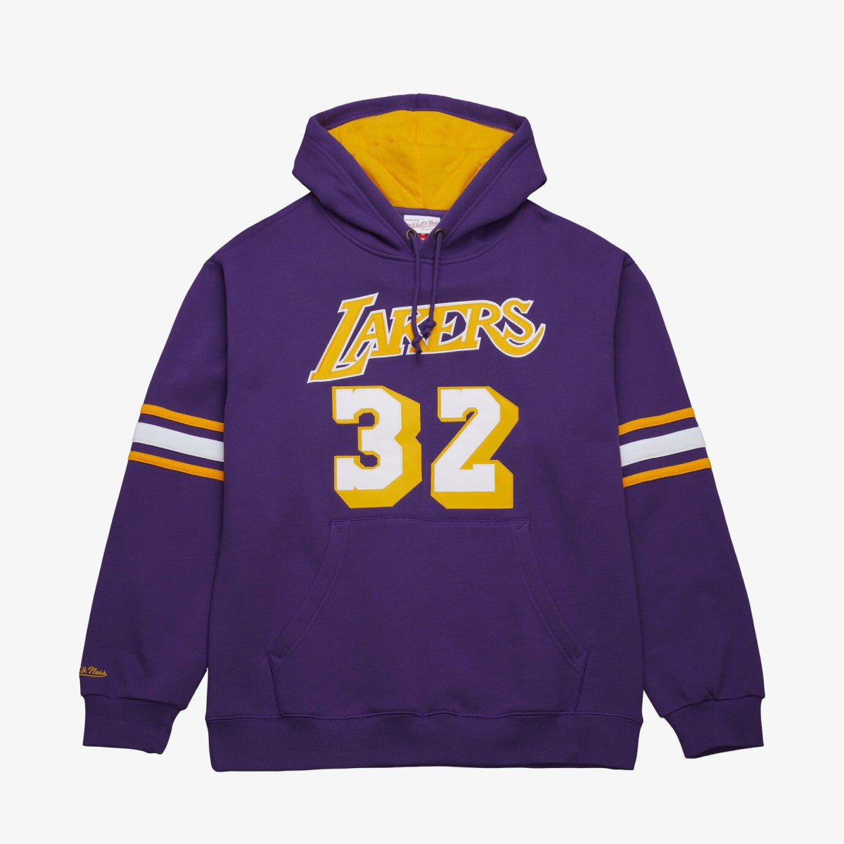 Mitchell & Ness - Magic Johnson Los Angeles Lakers Name & Number Hoodie - Purple