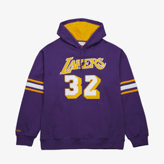 Mitchell & Ness - Magic Johnson Los Angeles Lakers Name & Number Hoodie - Purple