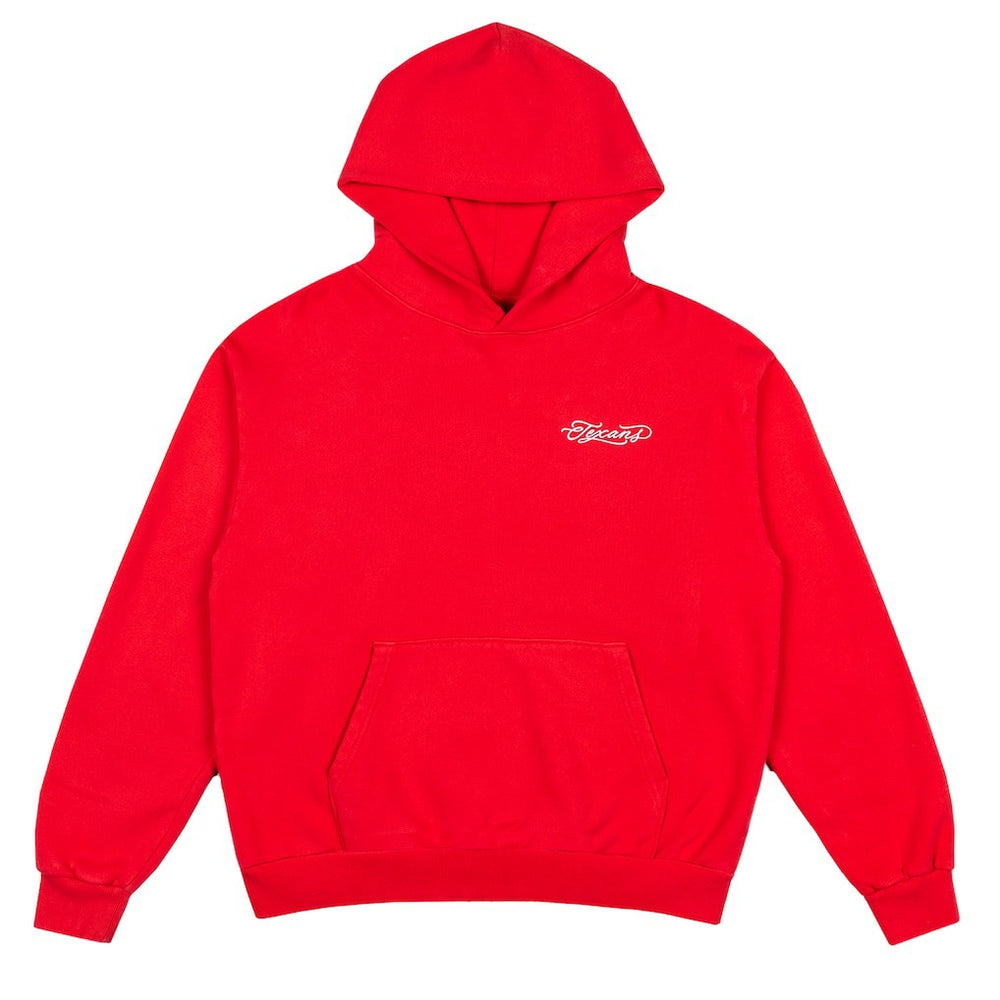 Houston Texans Born x Raised Unisex Fine Line Hoodie Red - NFL