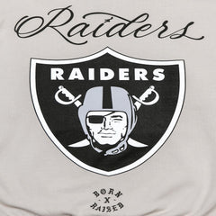 Las Vegas Raiders Born x Raised Unisex Fine Line Hoodie Silver - NFL