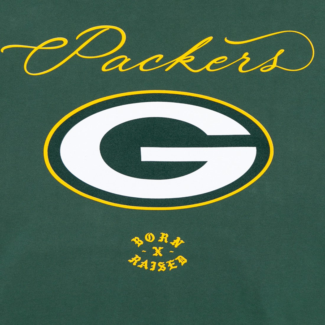 Green Bay Packers Born x Raised Unisex Fine Line Hoodie Green - NFL