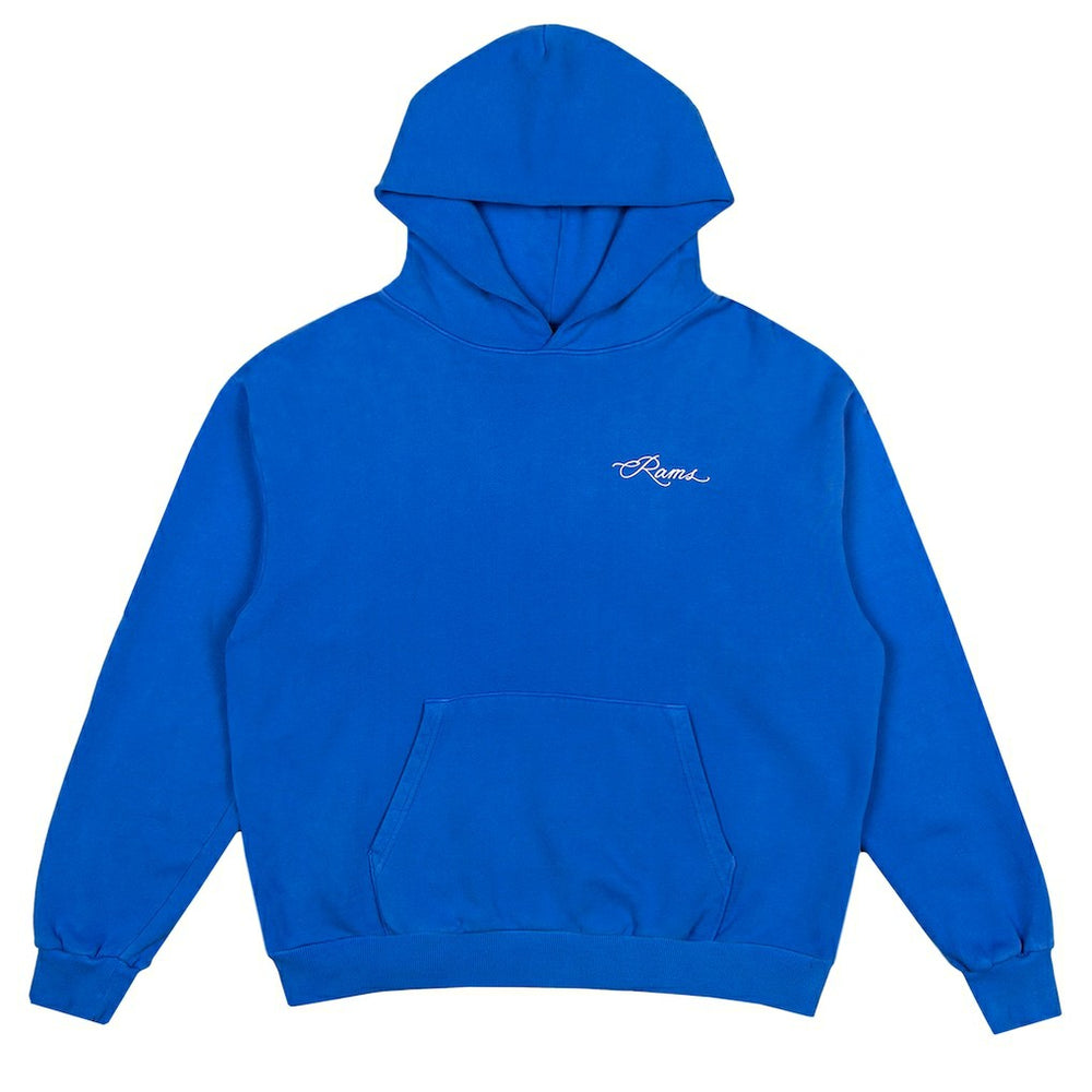 Los Angeles Rams Born x Raised Unisex Fine Line Hoodie Royal - NFL