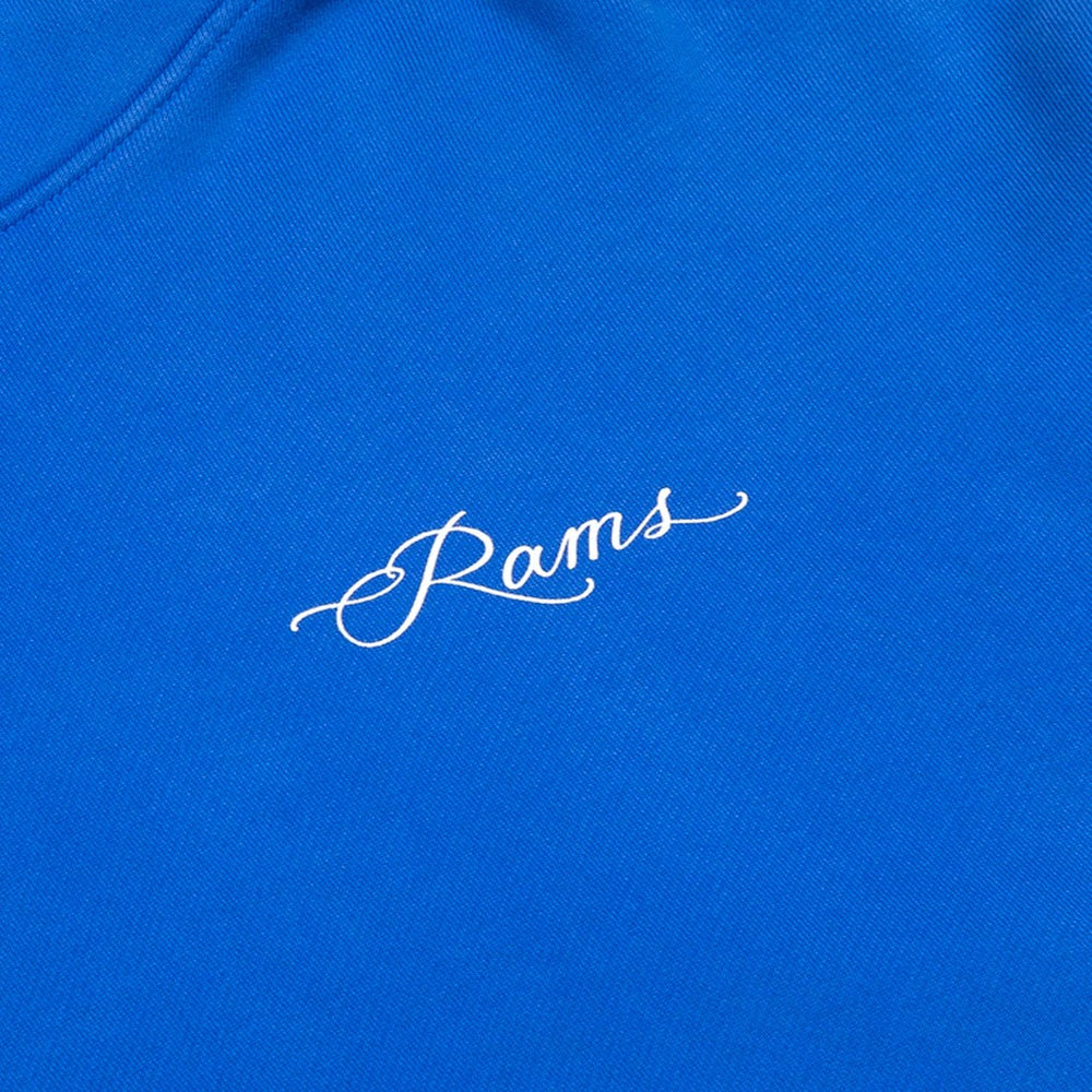 Los Angeles Rams Born x Raised Unisex Fine Line Hoodie Royal - NFL