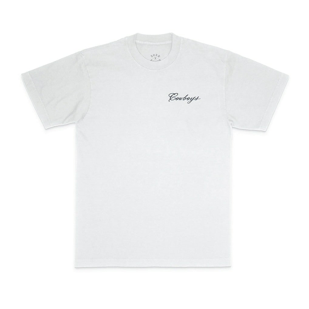 Dallas Cowboys Born x Raised Unisex Fine Line T-Shirt White - NFL