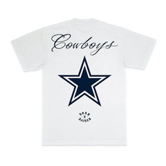Dallas Cowboys Born x Raised Unisex Fine Line T-Shirt White - NFL