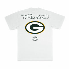 Green Bay Packers Born x Raised Unisex Fine Line T-Shirt White - NFL