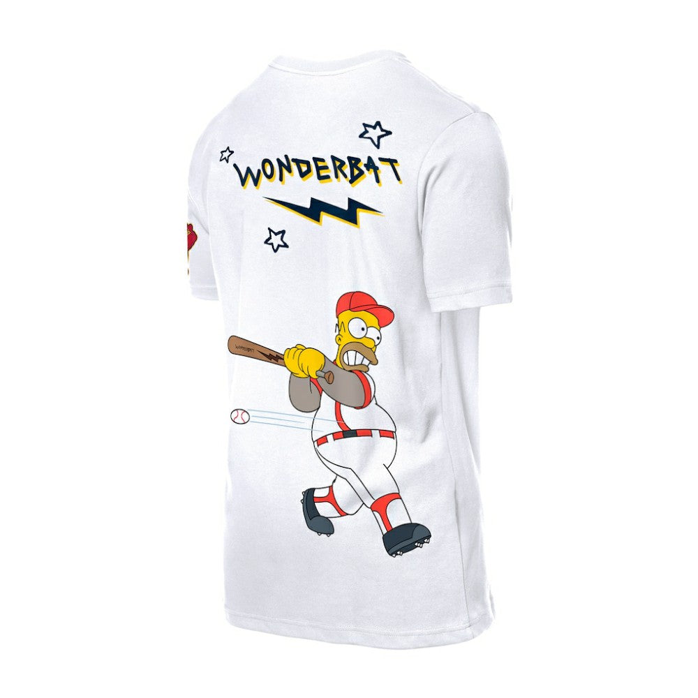 Atlanta Braves New Era MLB x Simpsons Homer Wonderbat T-Shirt Lifestyle