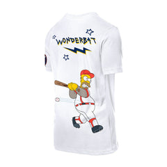 Houston Astros New Era MLB x Simpsons Homer Wonderbat T-Shirt On Sale