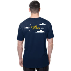 Houston Astros New Era MLB x Simpsons 2026 Collab Clouds T-Shirt On Sale
